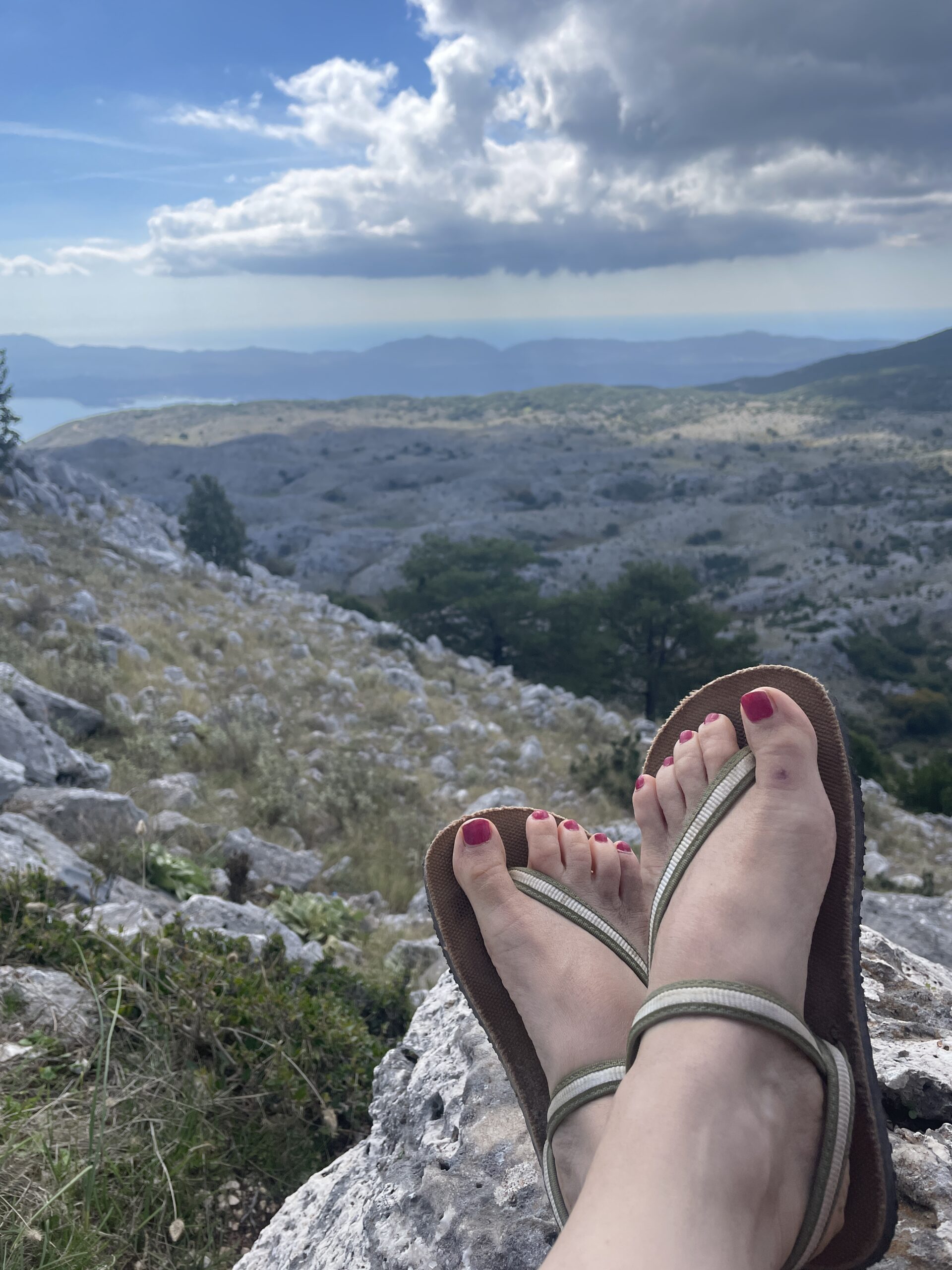Bild wandern Korfu Pantocrator